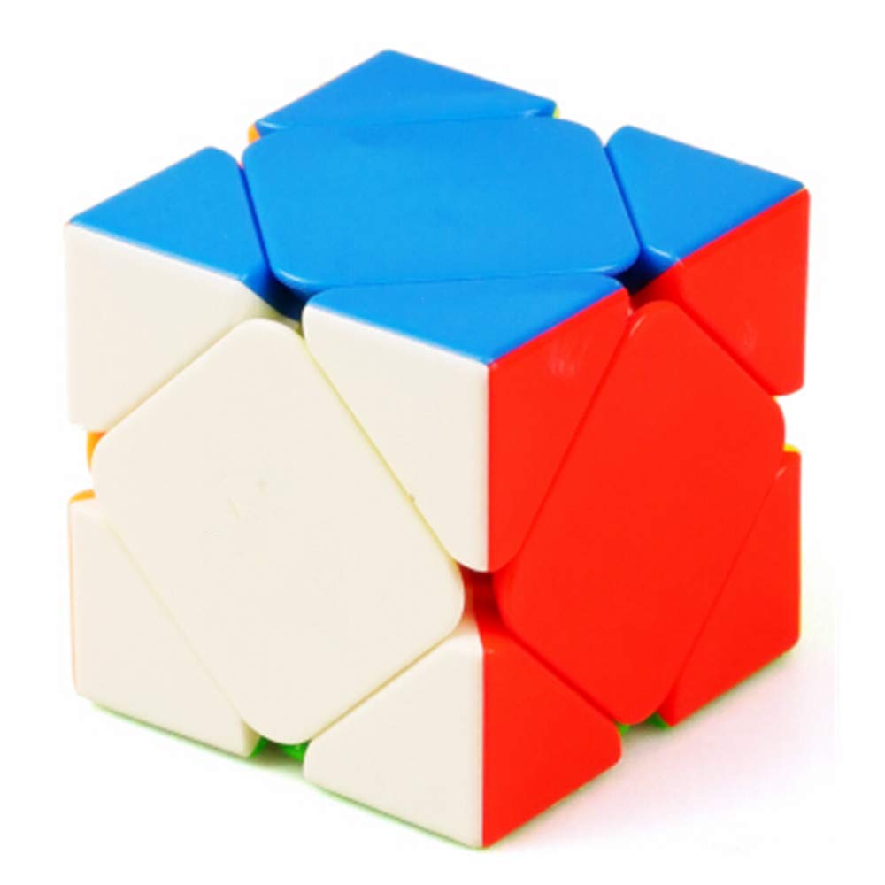 CuberSpeed Skew Ultimate Stickerless Magic Cube – Smooth Turning, Fast Solving