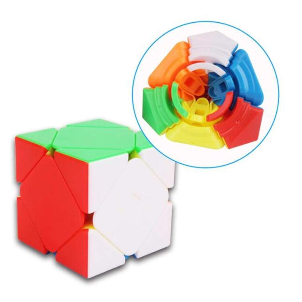 CuberSpeed Skew Ultimate Stickerless Magic Cube – Smooth Turning, Fast Solving