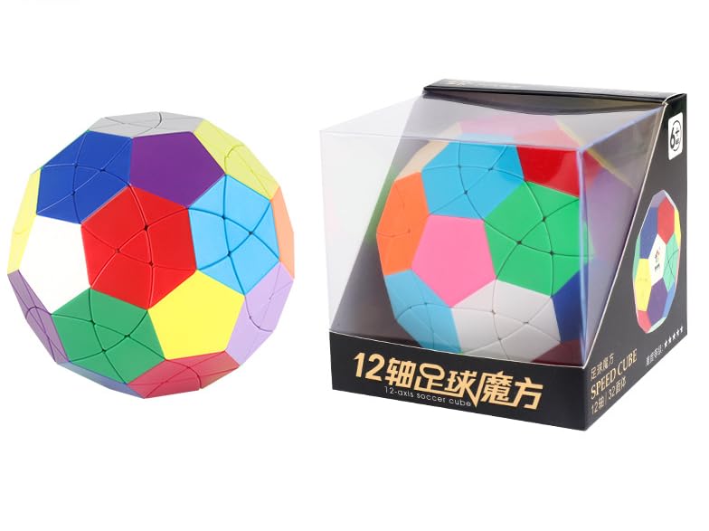 Cuberspeed YuXin Soccer Pentagonal Puzzle – Stickerless Football-Style Megamin Speed Cube