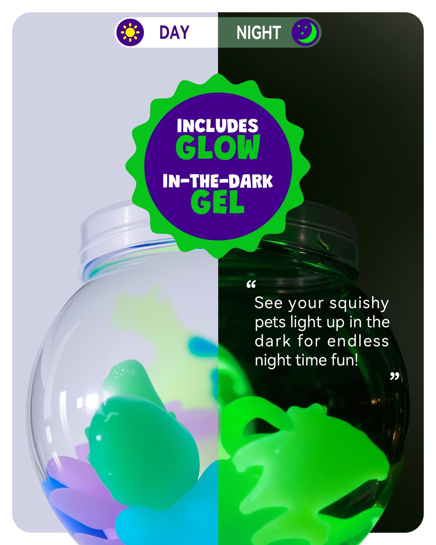 Cubetoou Upgraded Magic Water Elf Toy Kit – 20 Gels & 15 Molds for Kids 3+