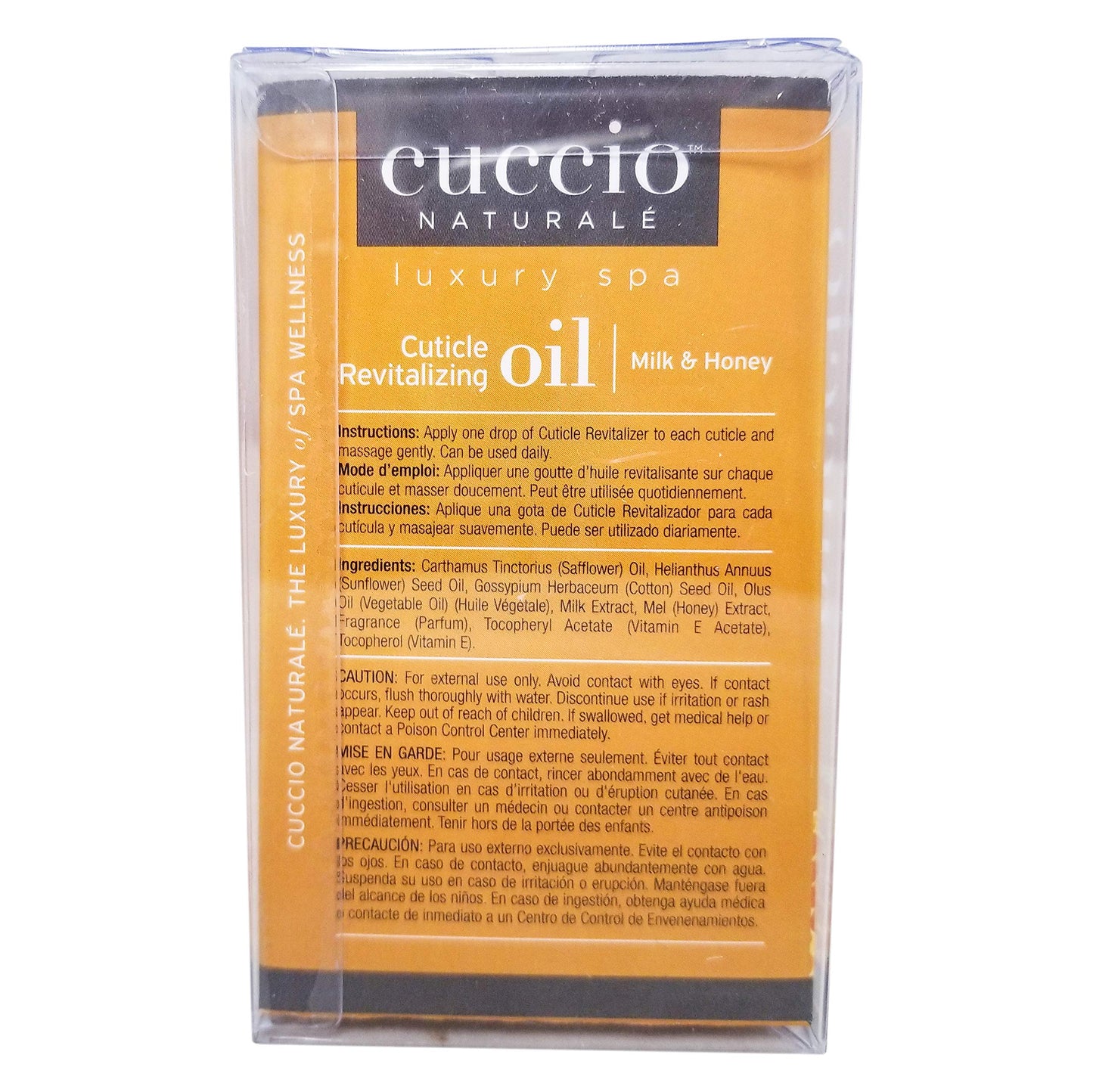 Cuccio Revitalize Cuticle Oil Milk & Honey – Deep Nourishment for Nails & Cuticles | 2.5 oz