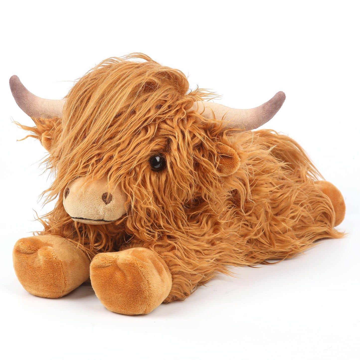 Cuckool Highland Cow Plush – Heatable Lavender-Scented Stuffed Animal