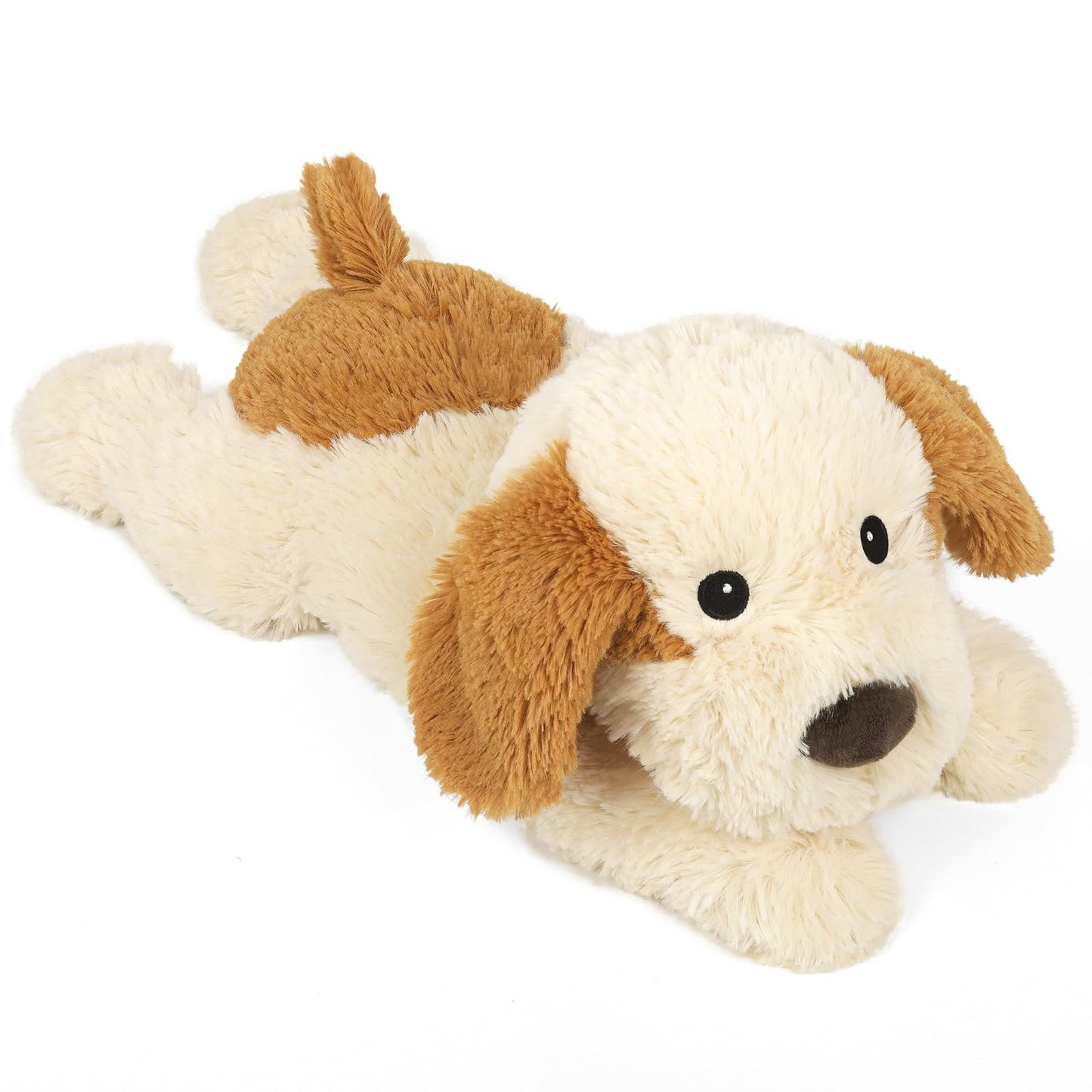 Cuckool Puppy Stuffed Animal – Heatable Lavender Scent Plush, 14-Inch Cozy Dog Plush Toy