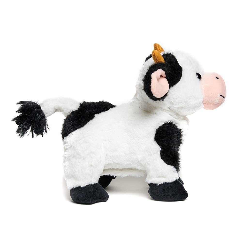 Cuddle Barn Barnyard Buddies Cow – Animated Singing Plush (8 inch) with Walking Motion