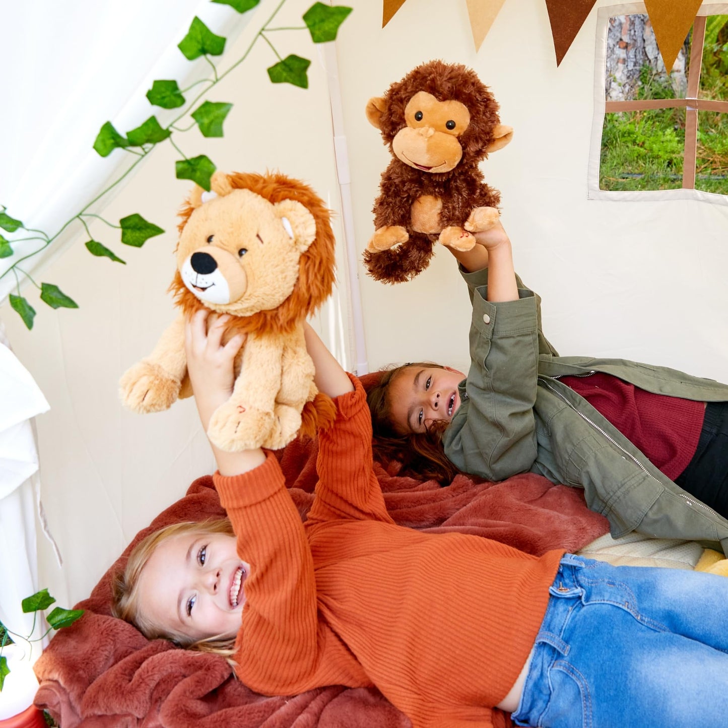 Cuddle Barn Crackin' Up Coco - 10-Inch Animated Twirling Monkey Plush (Batteries Included)