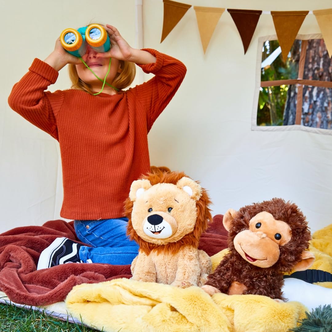 Cuddle Barn Crackin' Up Coco - 10-Inch Animated Twirling Monkey Plush (Batteries Included)