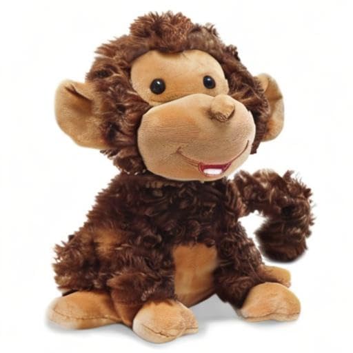 Cuddle Barn Crackin' Up Coco - 10-Inch Animated Twirling Monkey Plush (Batteries Included)