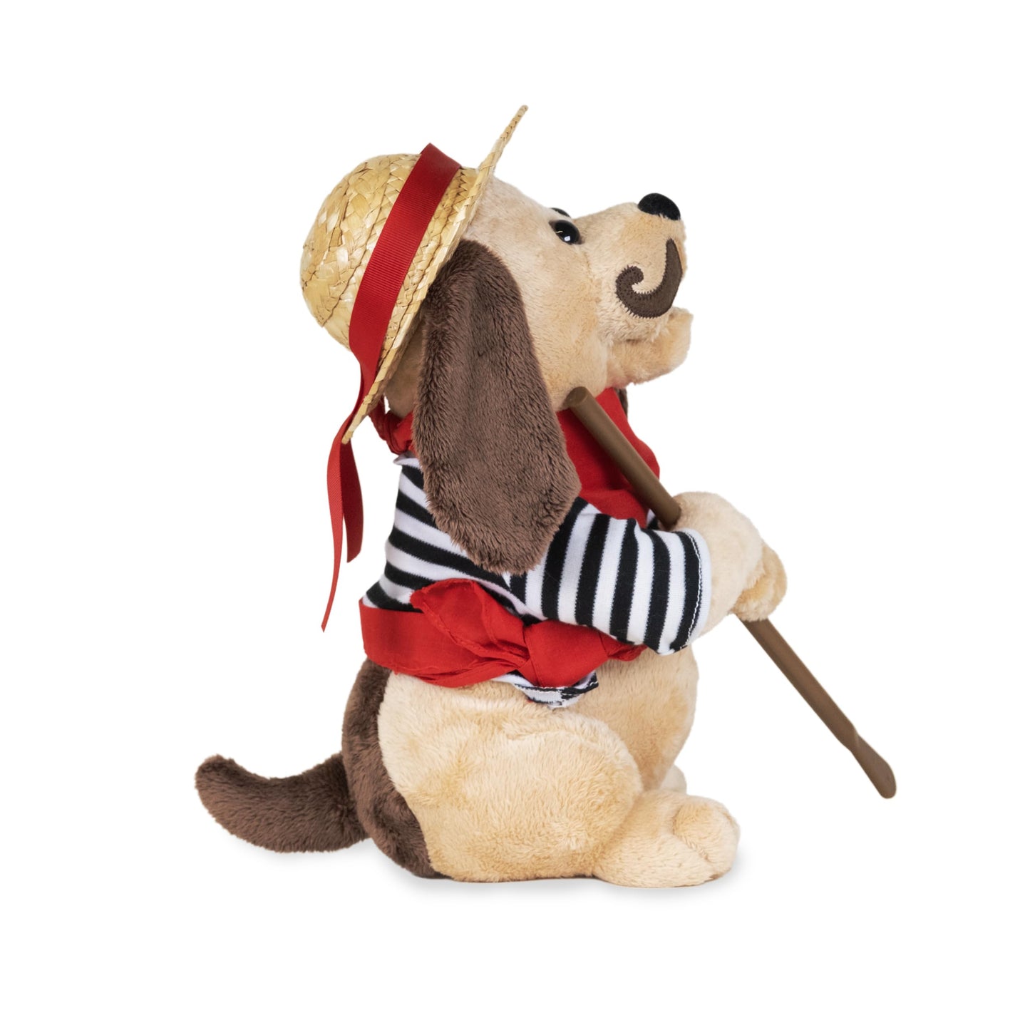 Cuddle Barn Gondolomio Valentines Toy Puppy — Animated Plush Sings O Sole Mio & It's Now or Never