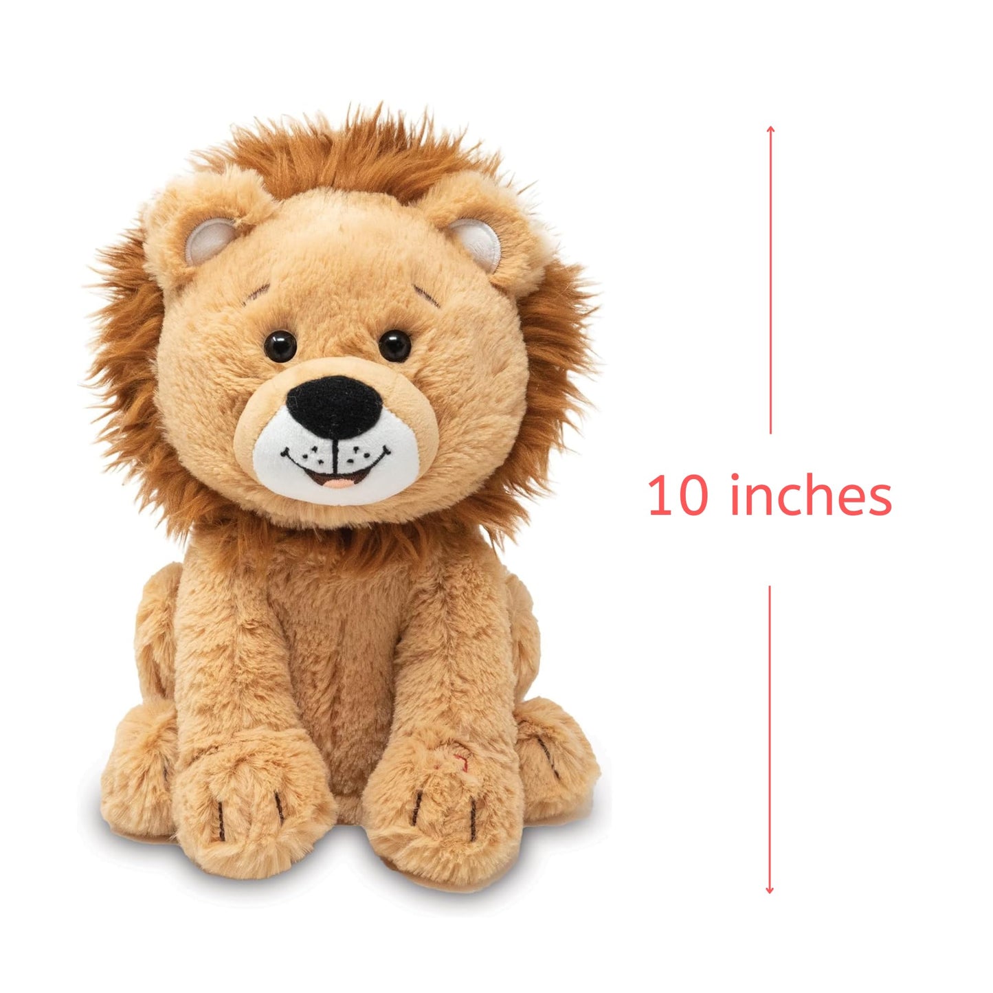 Cuddle Barn Lucas The Lion – Animated 10-Inch Plush That Twirls to Wild Thing