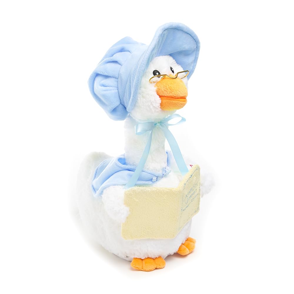 Cuddle Barn Mother Goose Animated 14-Inch Plush - Talking Storytelling Toy for Kids