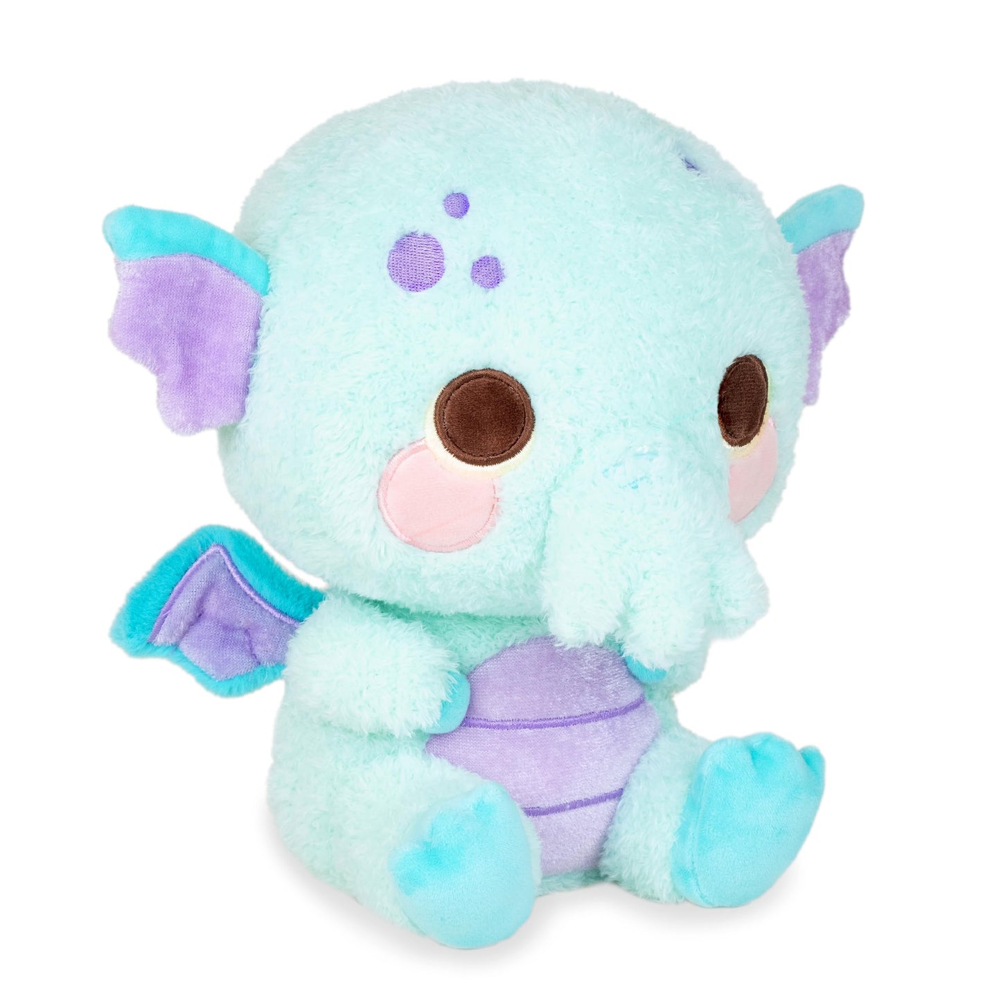 Cuddle Barn PlushGoals - Lulu The Curious Cthulhu | 10-Inch Cute Kawaii Soft Plush