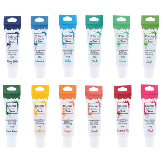 COLOUR SPLASH Food Colouring Gel Tube 25g