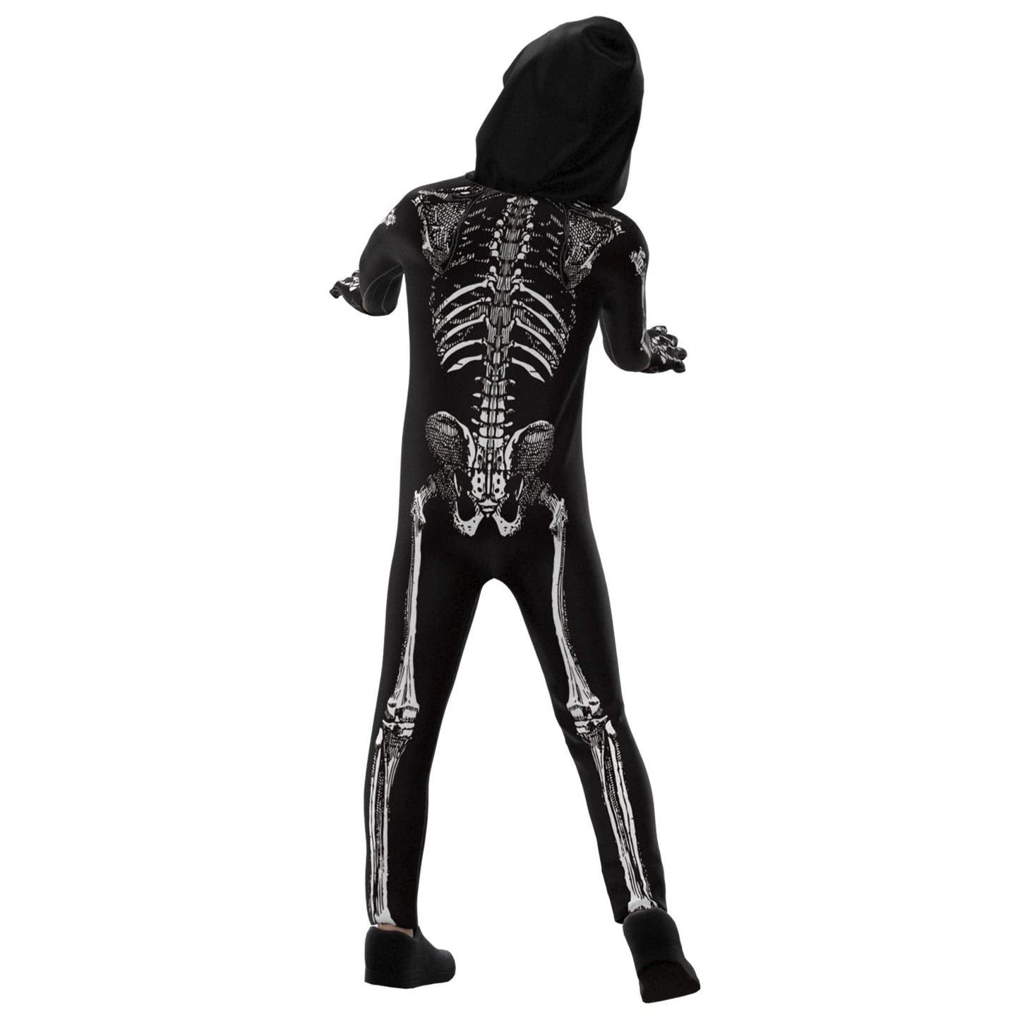 Cupohus Skeleton Jumpsuit – Halloween Costume (Unisex) 2023 Size Update