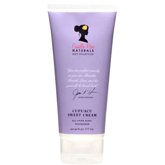 Camille Rose Cupuacu Sweet Cream: Deeply Hydrating Lotion for Dry Hair & Skin 6 oz