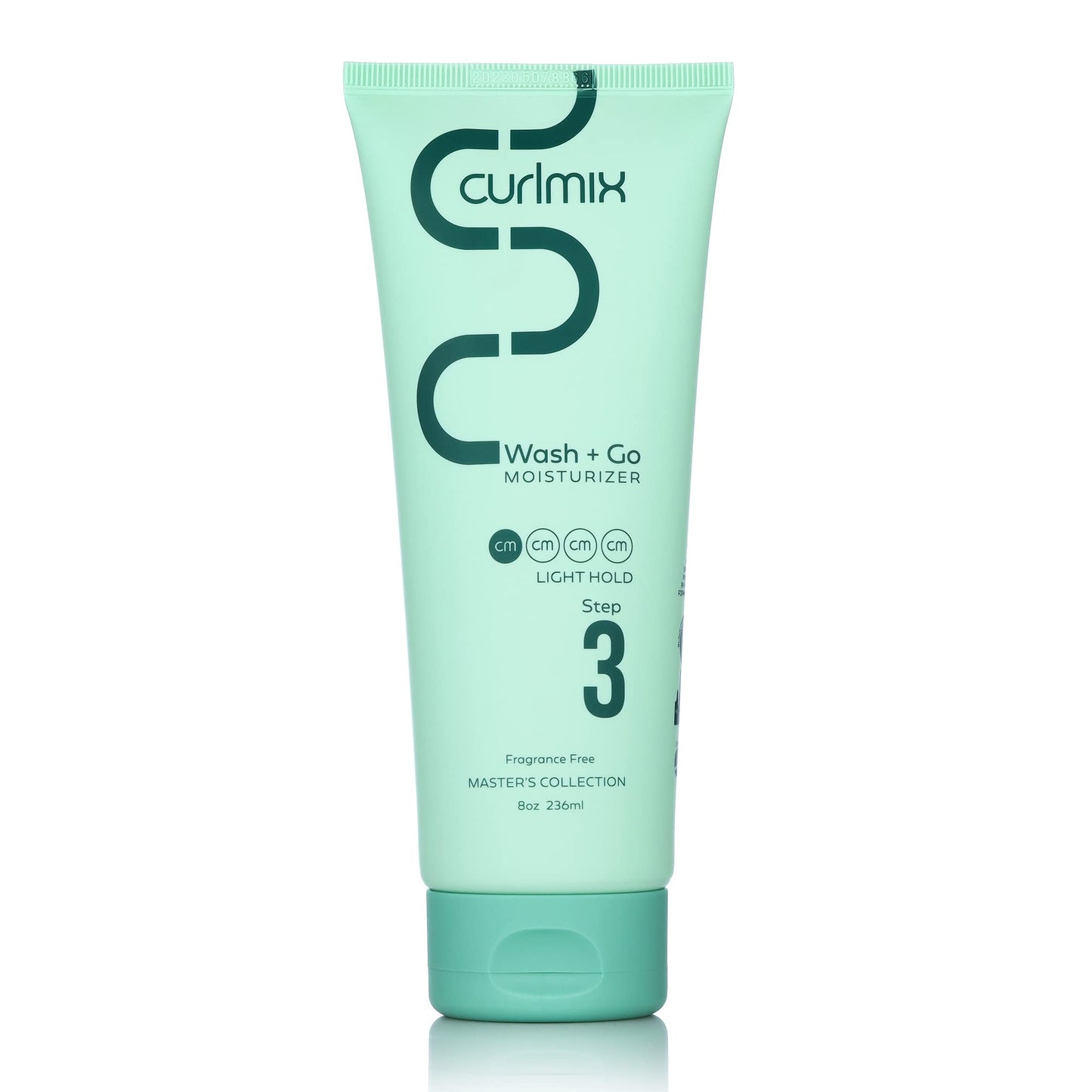 CurlMix Wash + Go Moisturizer for Curly Hair – Light Hold, Jojoba Oil, Fragrance Free