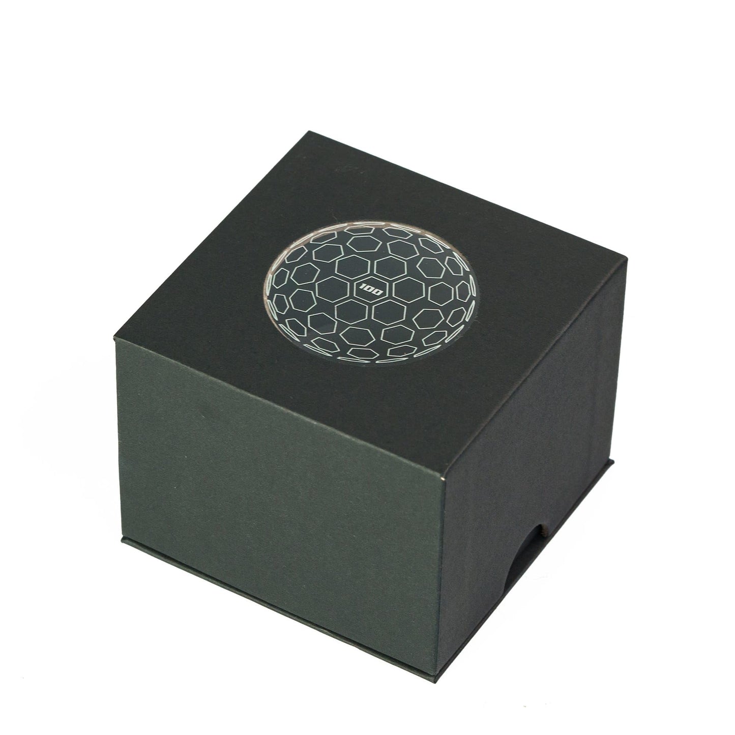 Cusdie D100 DND Metal Dice – 100-Sided Giant Die with Gift Box (Ancient Silver)