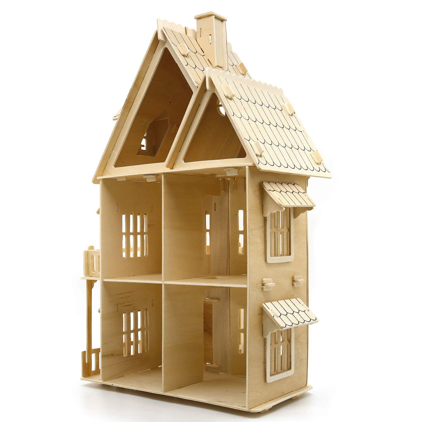 CUTEROOM 3D House Jigsaw Puzzle – Gothic Villa Dollhouse DIY Kit for Adults | Creative Home Decor Gift