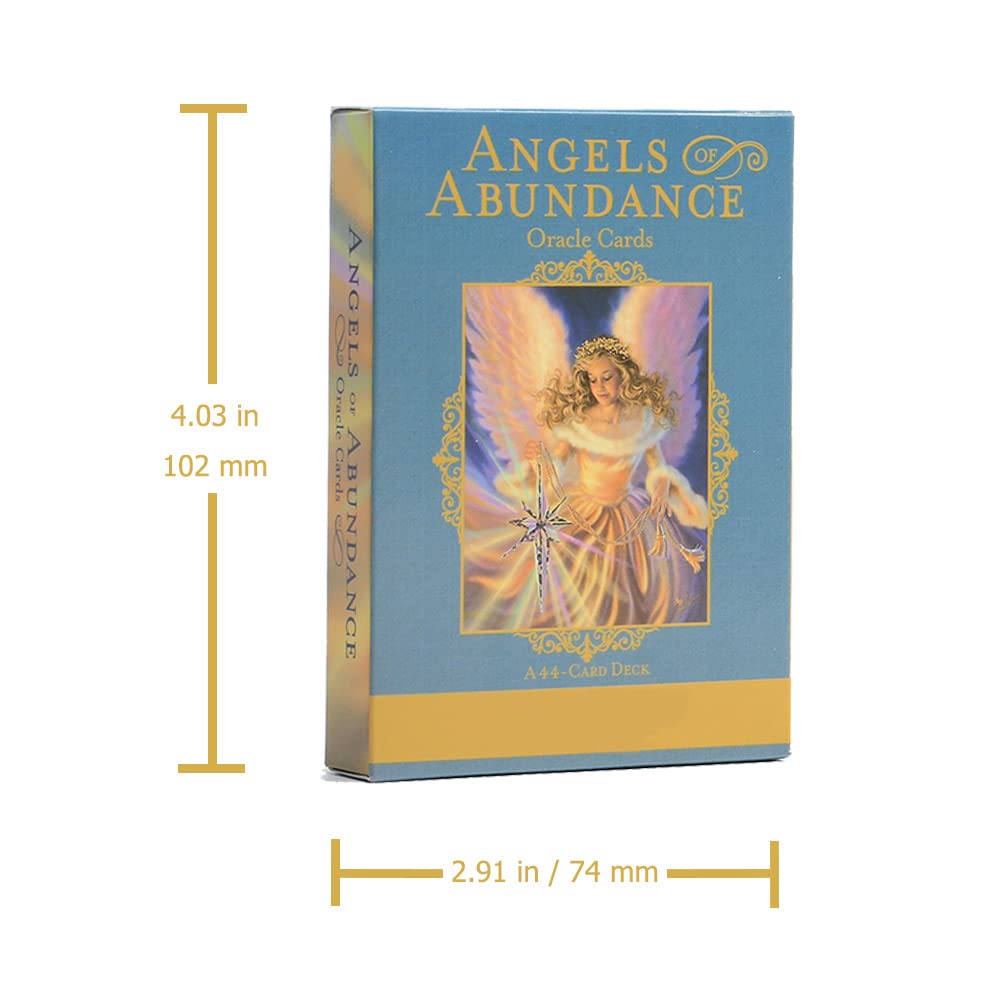 C&Xanadu Angels of Abundance: 44‑Card Oracle & Tarot Deck for Beginners