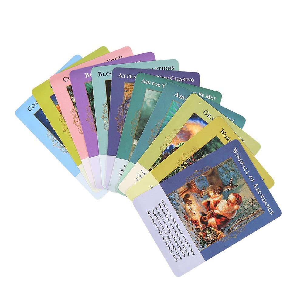 C&Xanadu Angels of Abundance: 44‑Card Oracle & Tarot Deck for Beginners