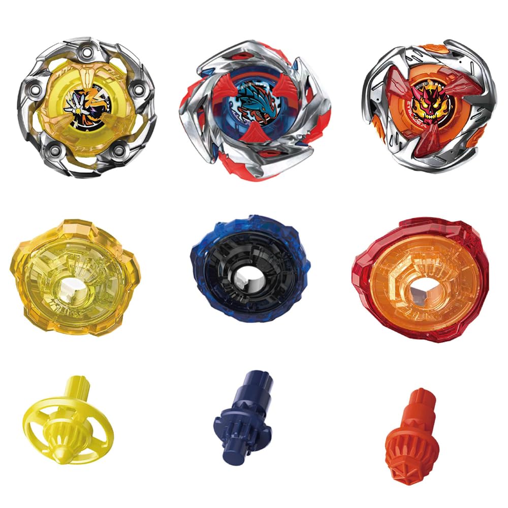 Cxdhzlx Battling Spinning Tops: 12 Top Battle Set with Two-Way Launchers