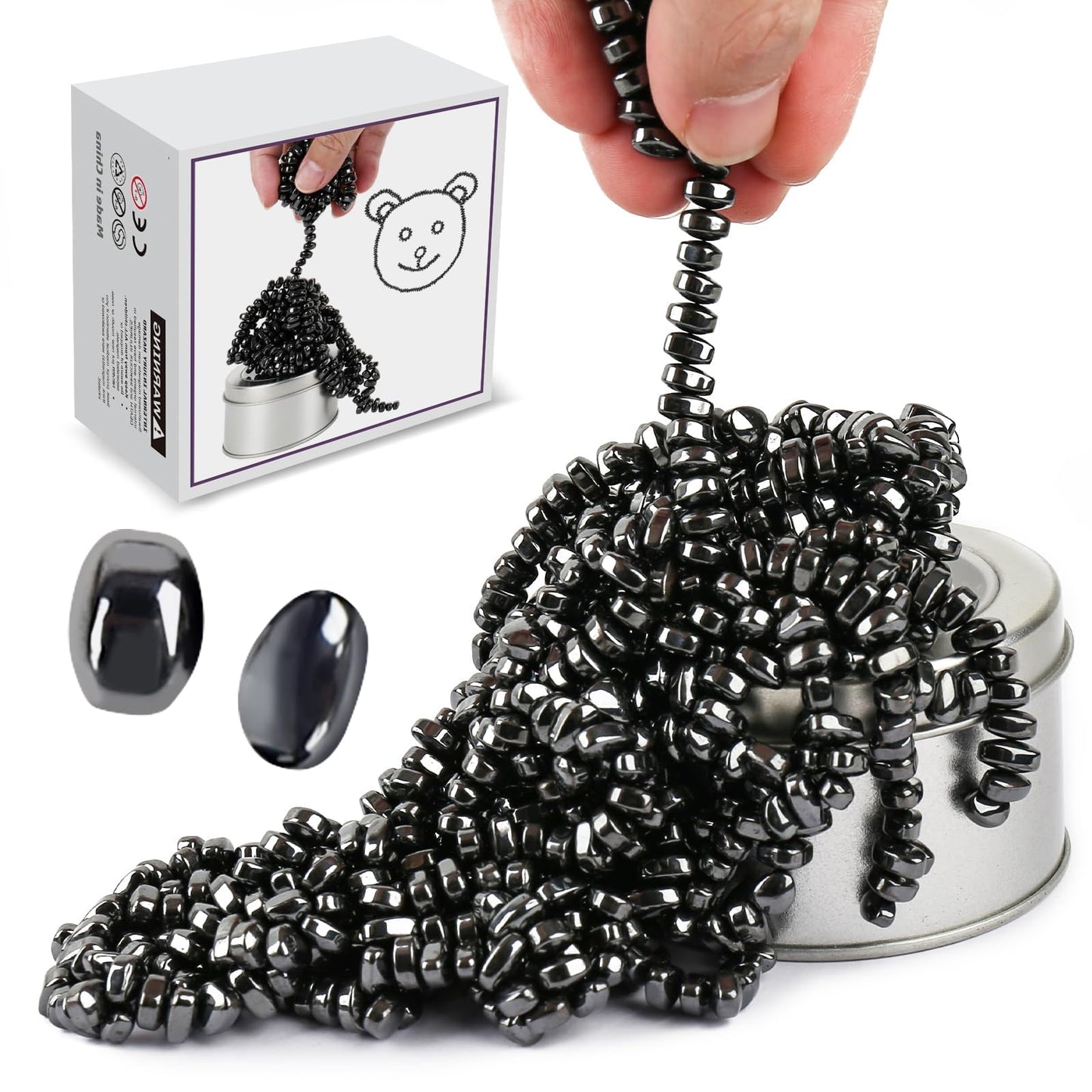 Cycllty 550pcs Putty Fidget Toys – Desk Stress Relief for Adults