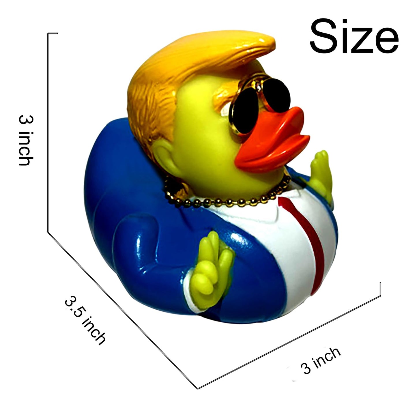 Cykqyzf Jeeps Duck Rubber Ducks – Bath Toy Collection & Decorative Figures