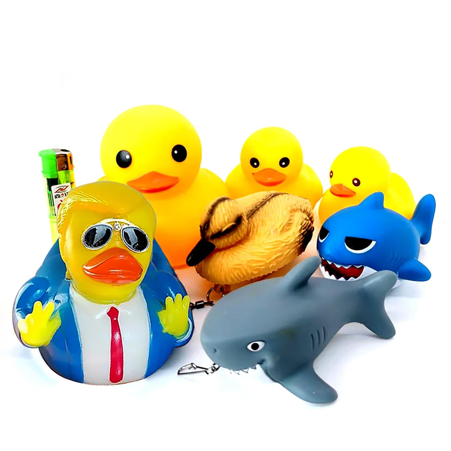 Cykqyzf Jeeps Duck Rubber Ducks – Bath Toy Collection & Decorative Figures