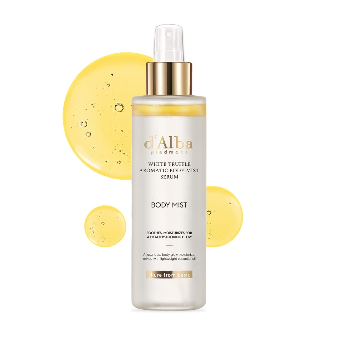d'alba Piedmont Italian White Truffle Aromatic Body Mist Serum | Glowy Hydration
