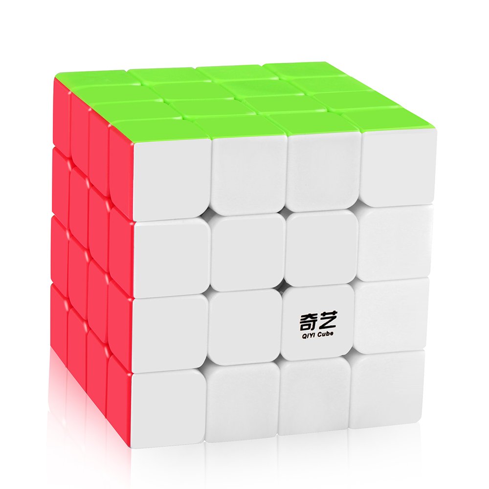 D-FantiX QYTOYS Qiyuan S 4x4 Speed Cube – Stickerless, Beginner-Friendly Puzzle Toy