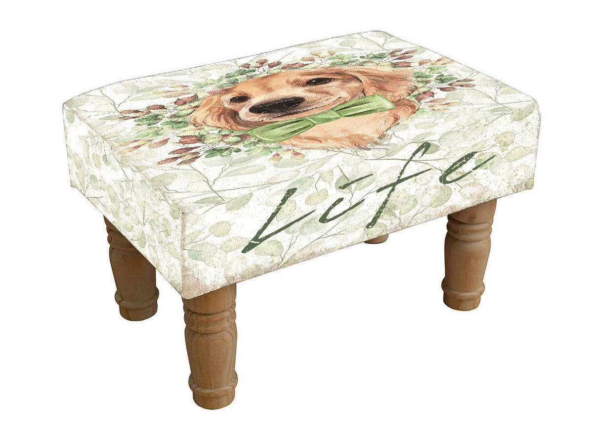 DOG FOOTSTOOL