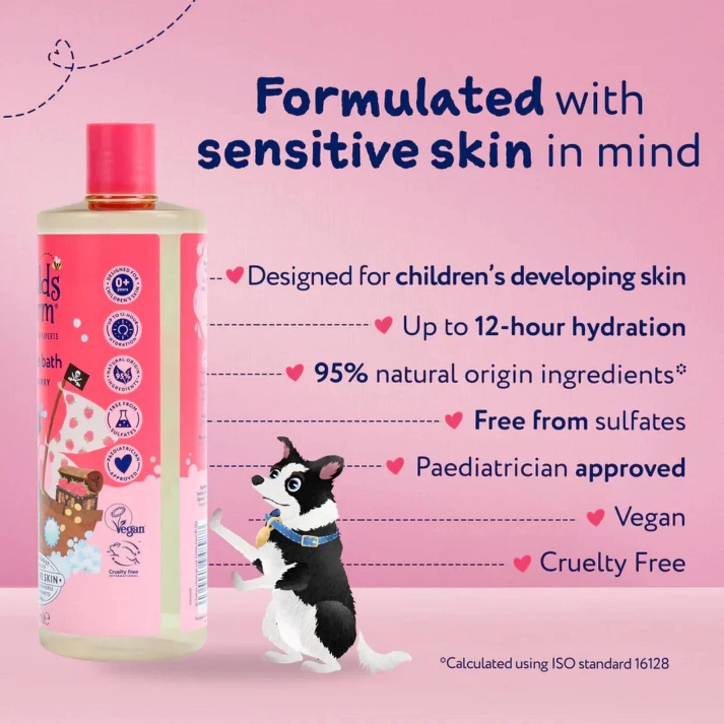 Childs Farm Bubble Bath 500ml - Raspberry