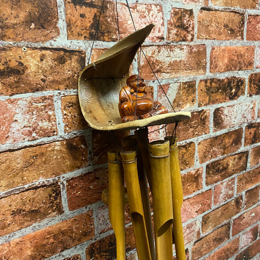 30CM HAPPY BUDDHA WINDCHIME
