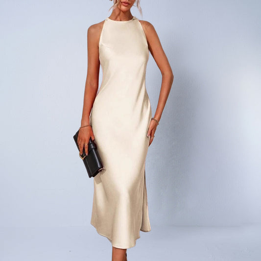 2025 Best-Selling Women's Satin Dress