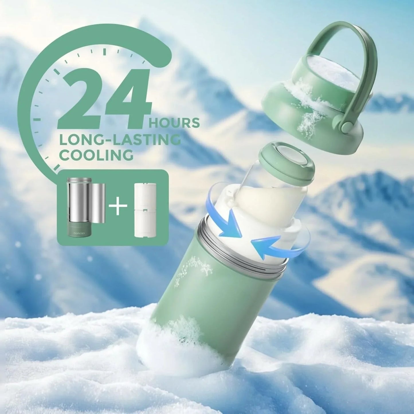 Momcozy Portable Breast Milk Cooler
