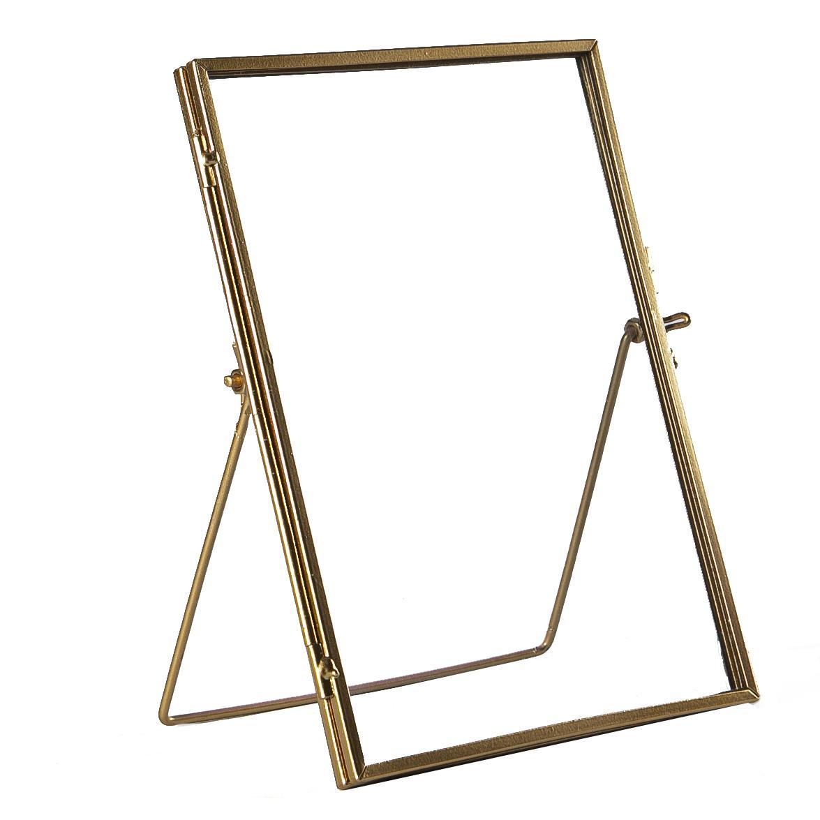6" x 8" Standing Metal Photo Frame