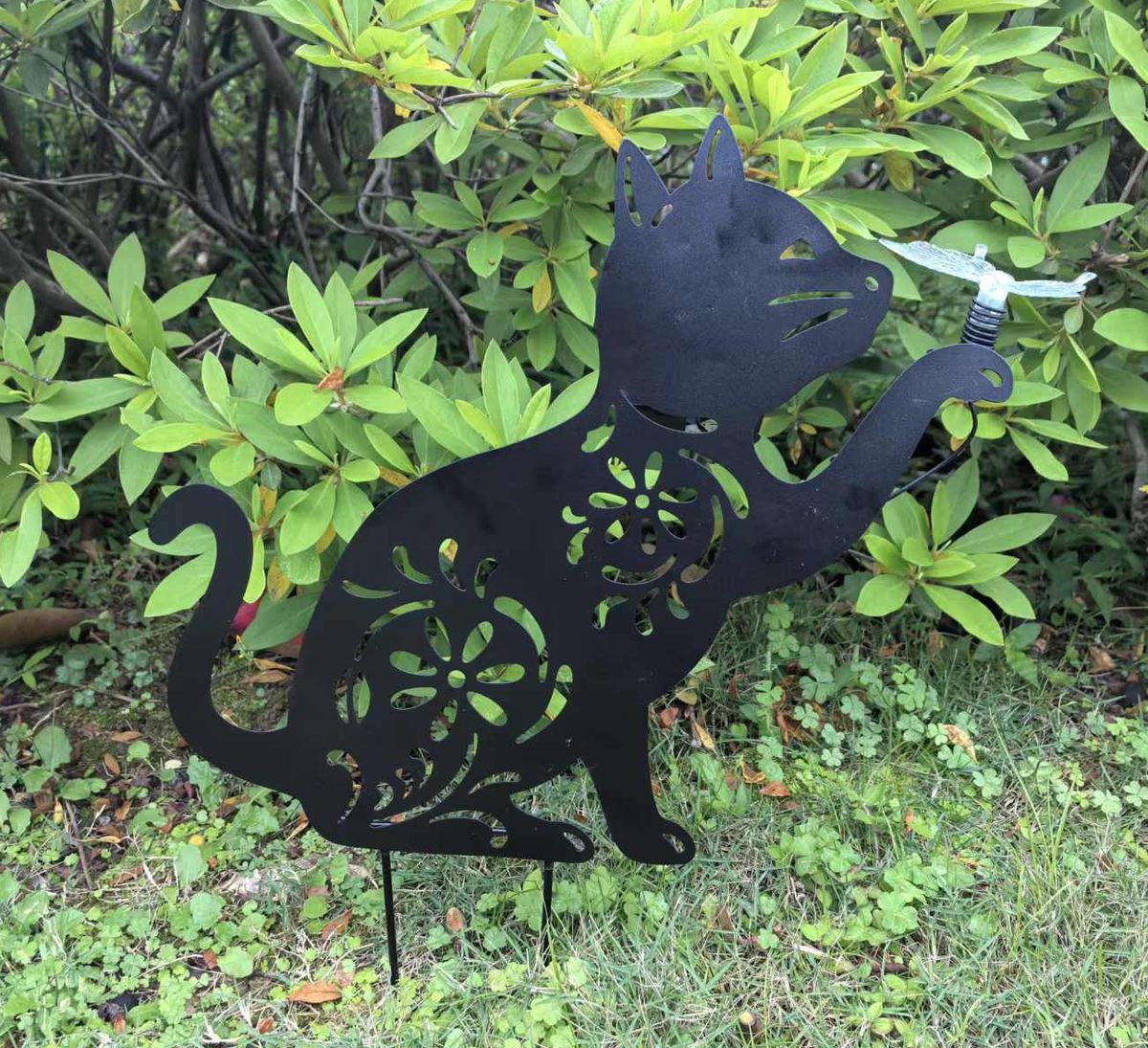 Cat Design Solar Stake light