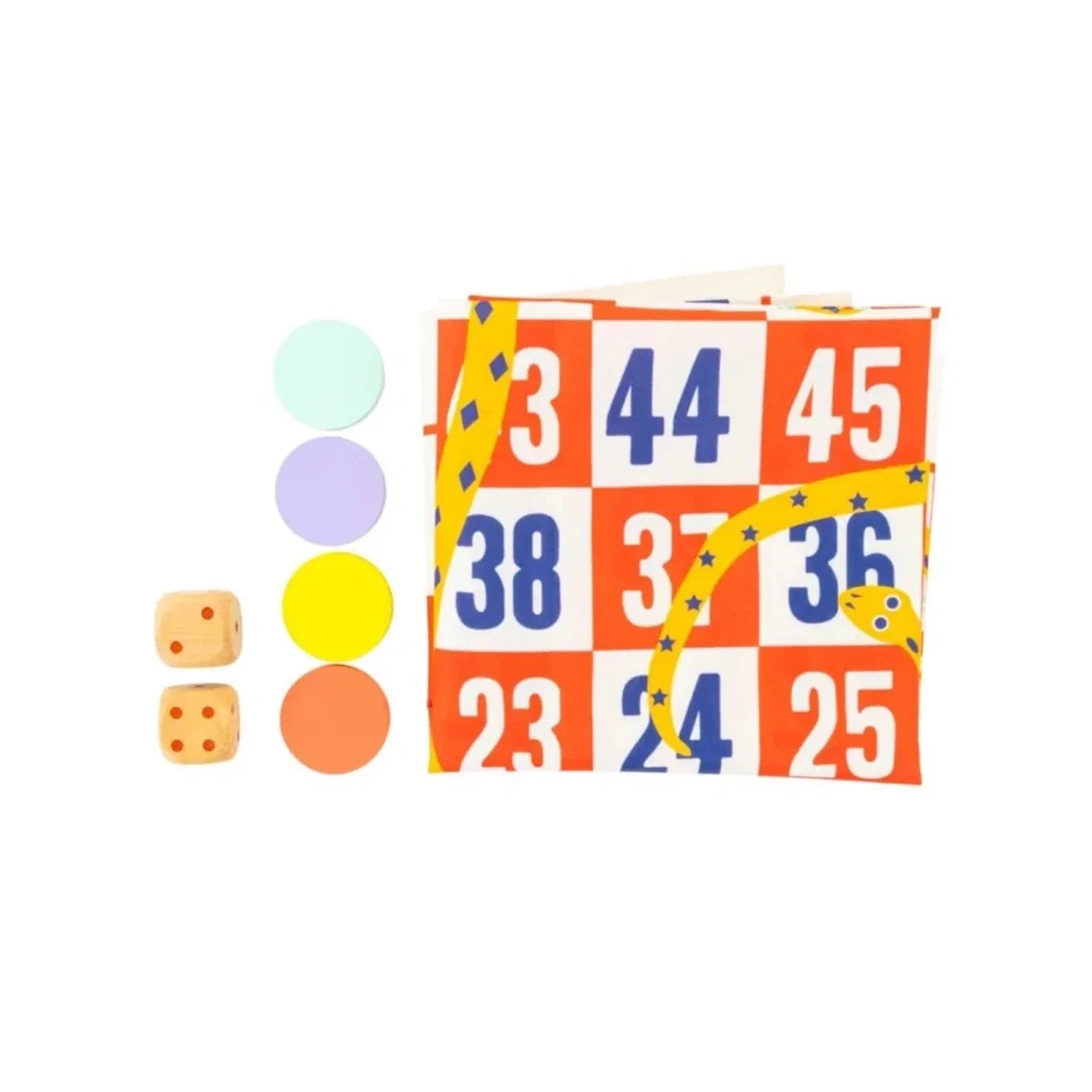 TP Wooden Giant Snakes & Ladders Game