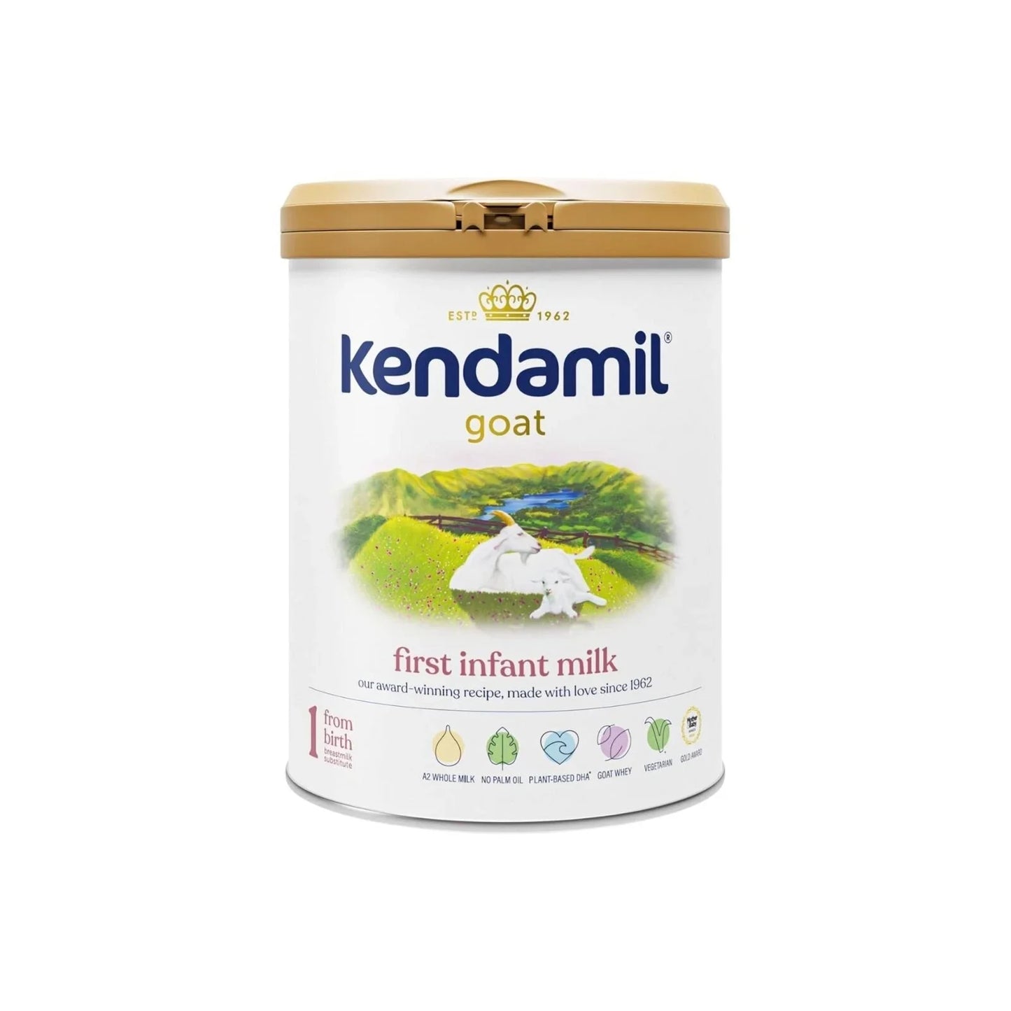 Kendamil Stage 1 Goat First Infant Milk From Birth 800g