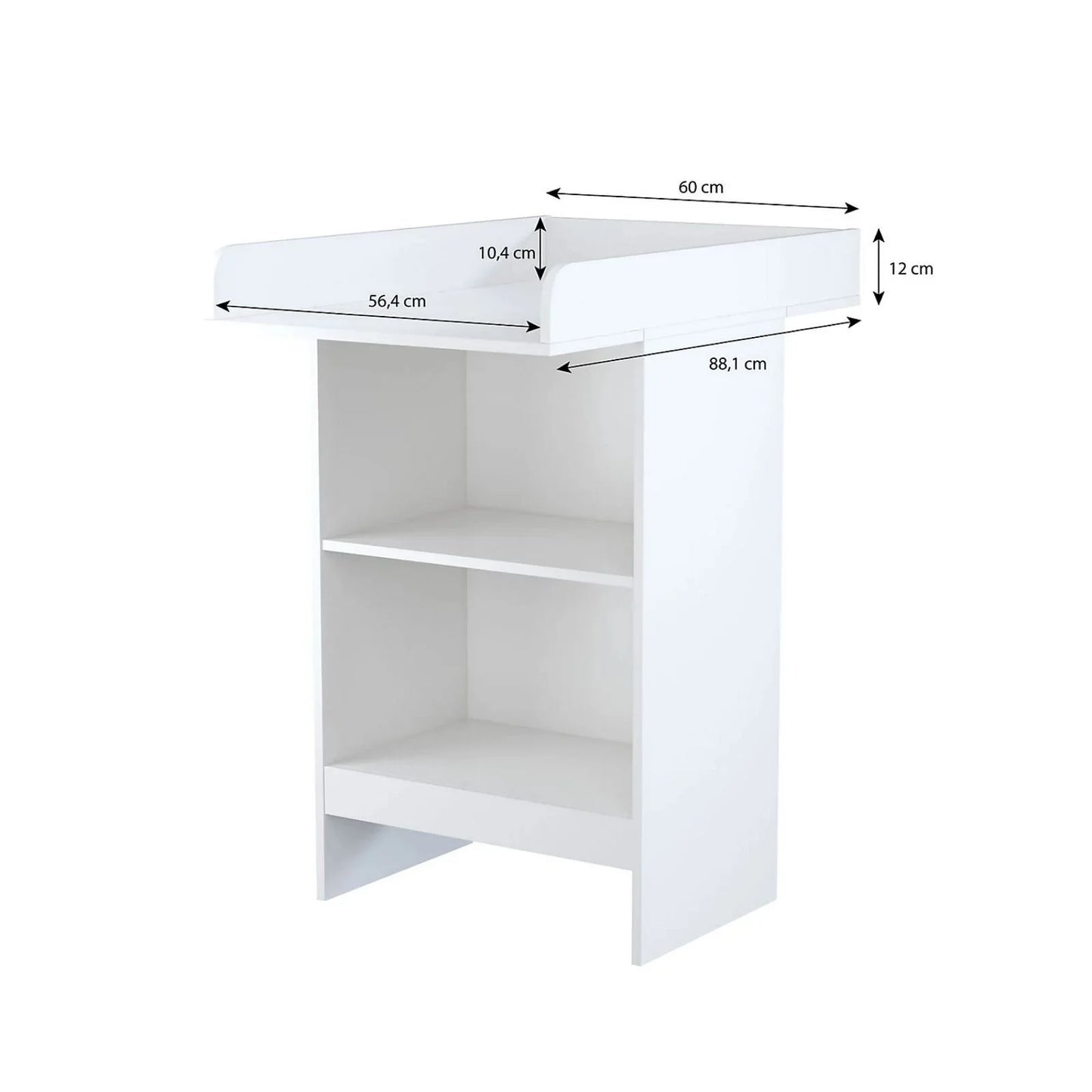 Shefa Kids 602 Changing Table - White
