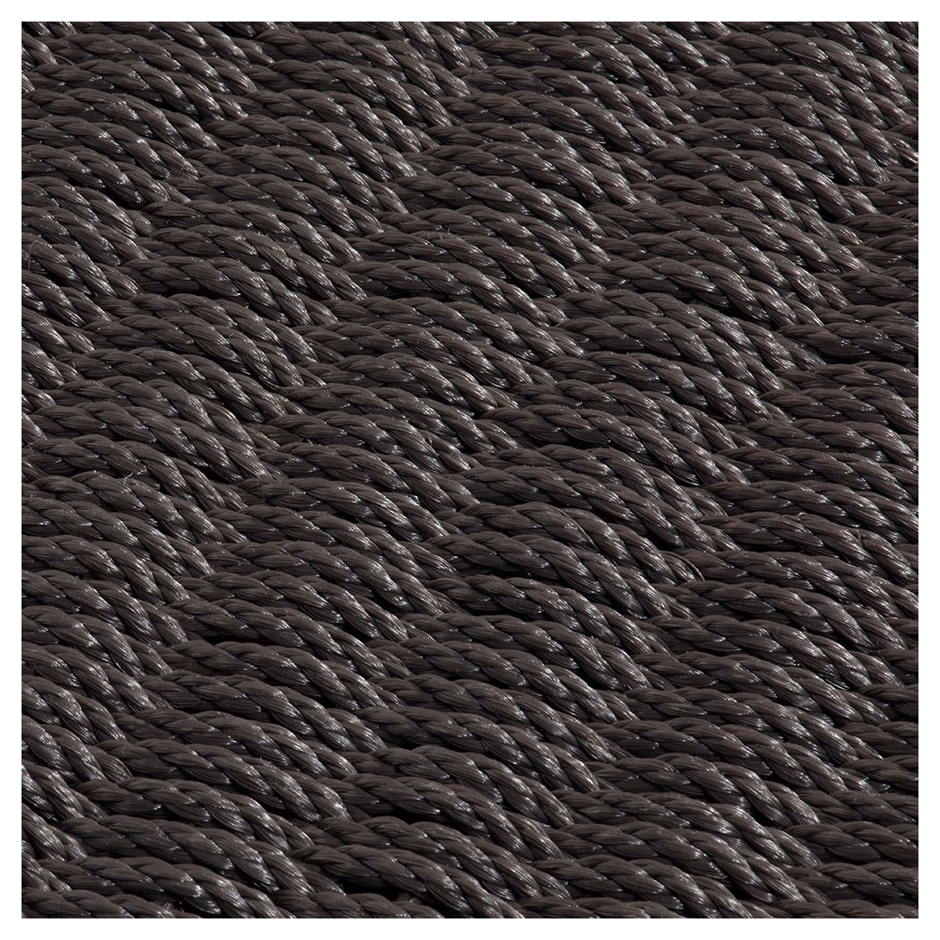 Didsbury Braided Polypropylene 55x100cm Slate Doormat
