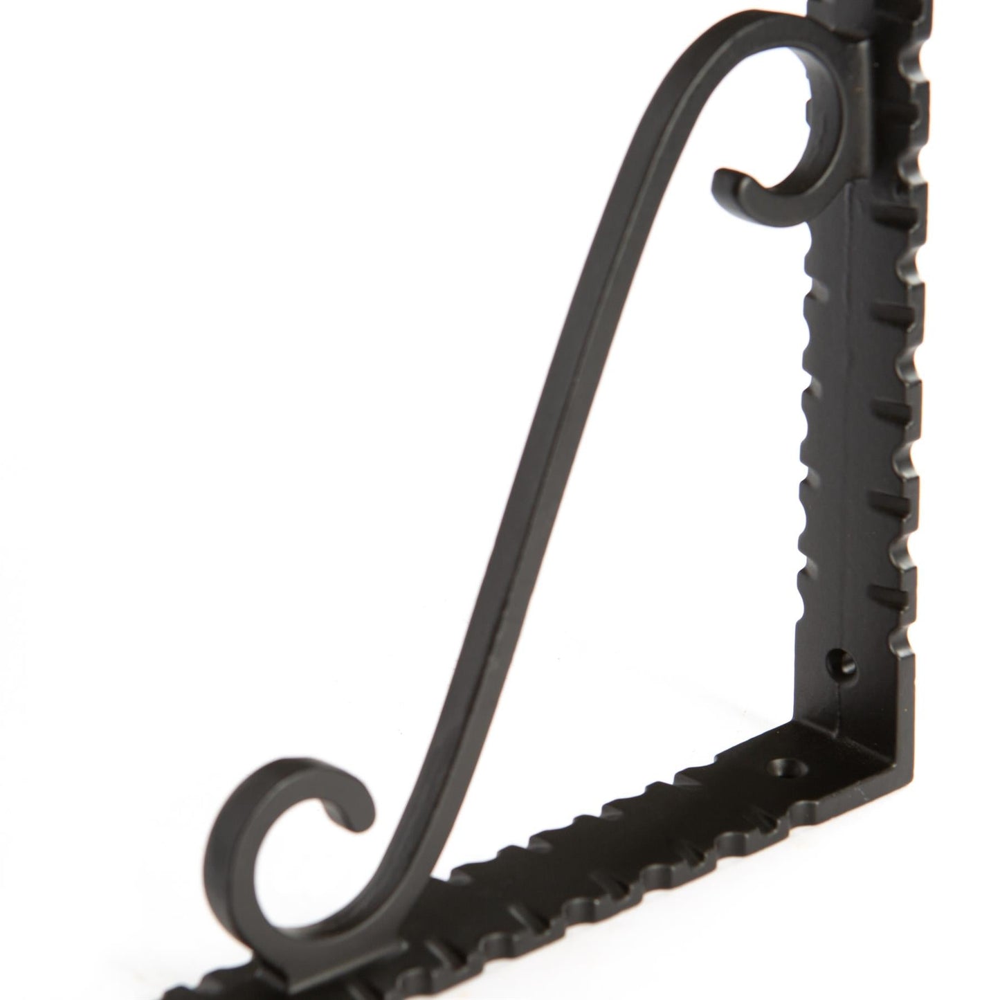 105mm Notched Scroll Iron Shelf Bracket