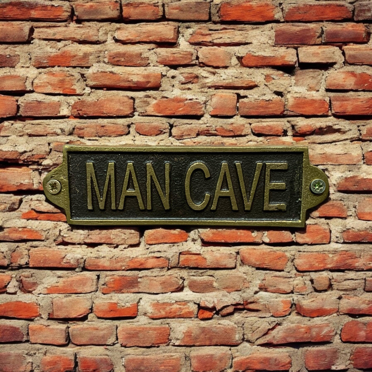 MAN CAVE METAL SIGN Home Decor
