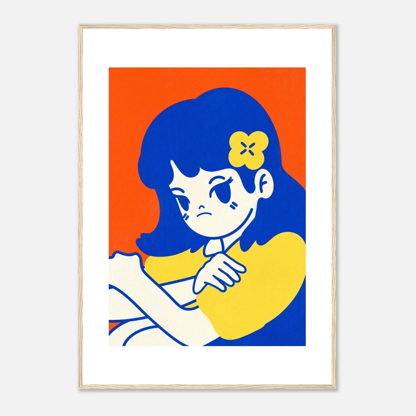 Raki - 'Fine' Framed Print