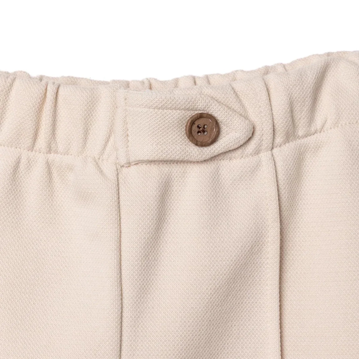 HelloBaby Boys Trousers Buttoned Smart Line Full Length - Ecru