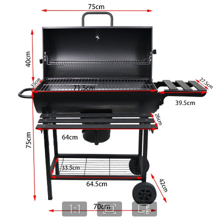 Outdoor Portable Household Charcoal Grill
