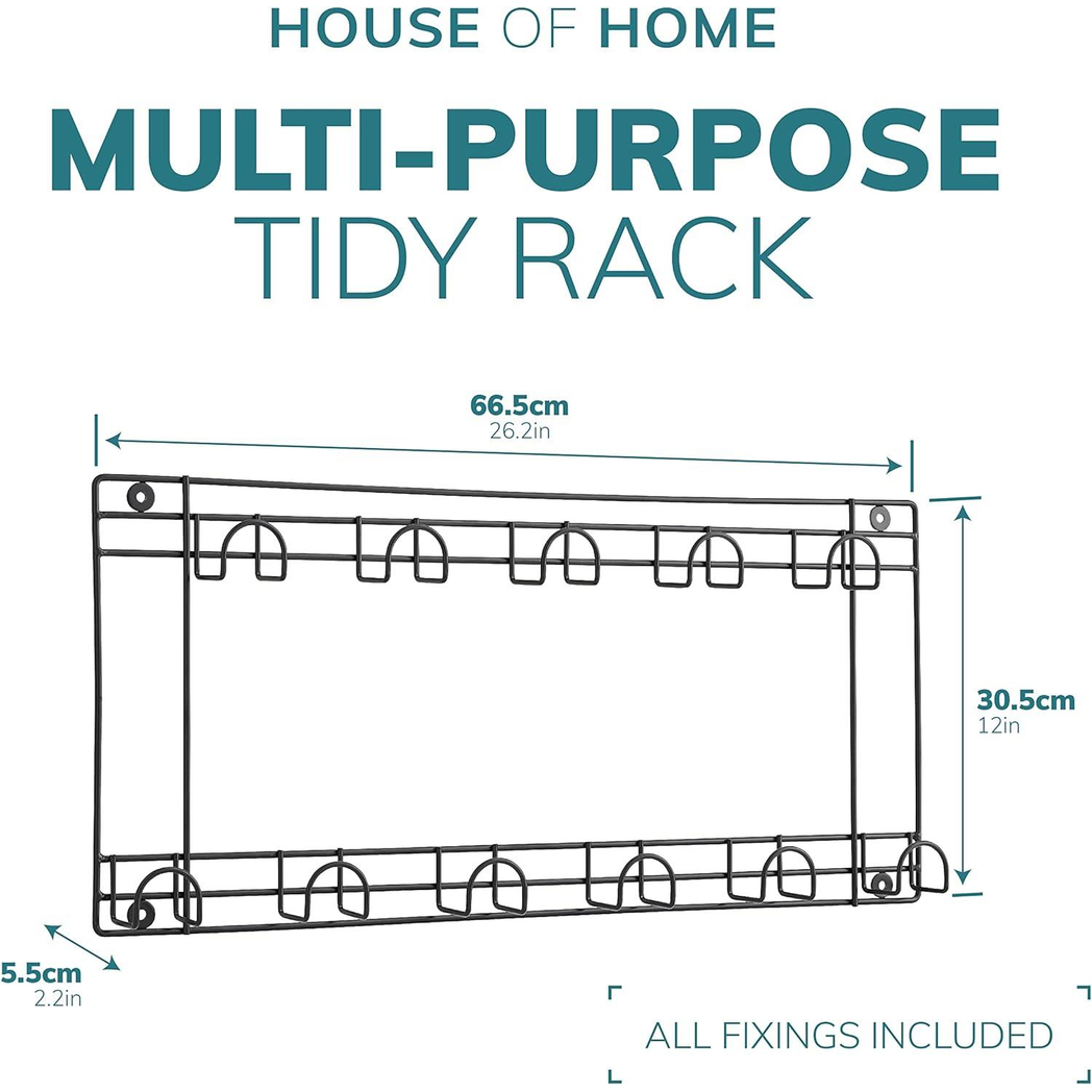 11 Hook Two Tier Tool Holder