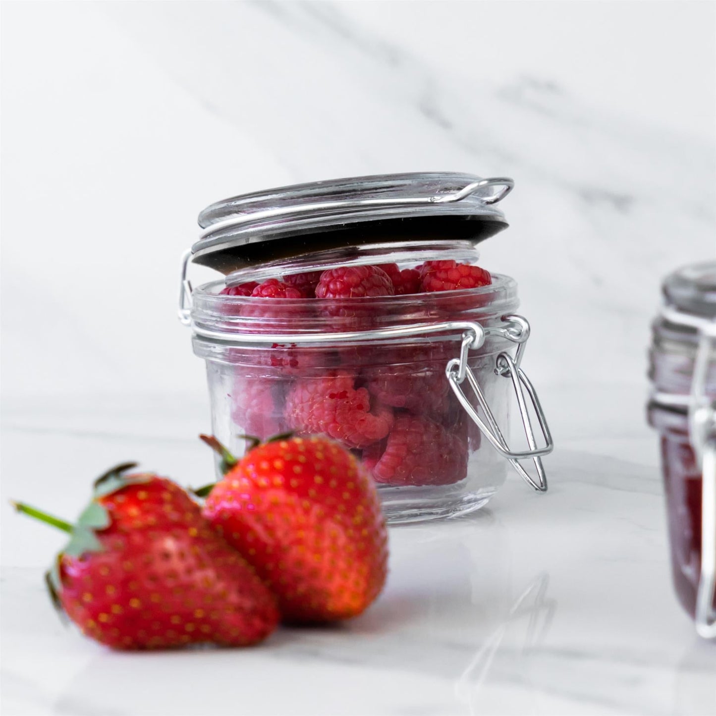 Medium Glass Storage Jar Seals - Pack of Six