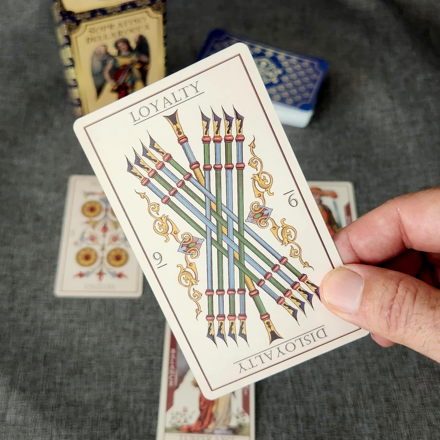 Da Brigh Soprafino Dellarocca Tarot Deck – Modern 78-Card Set