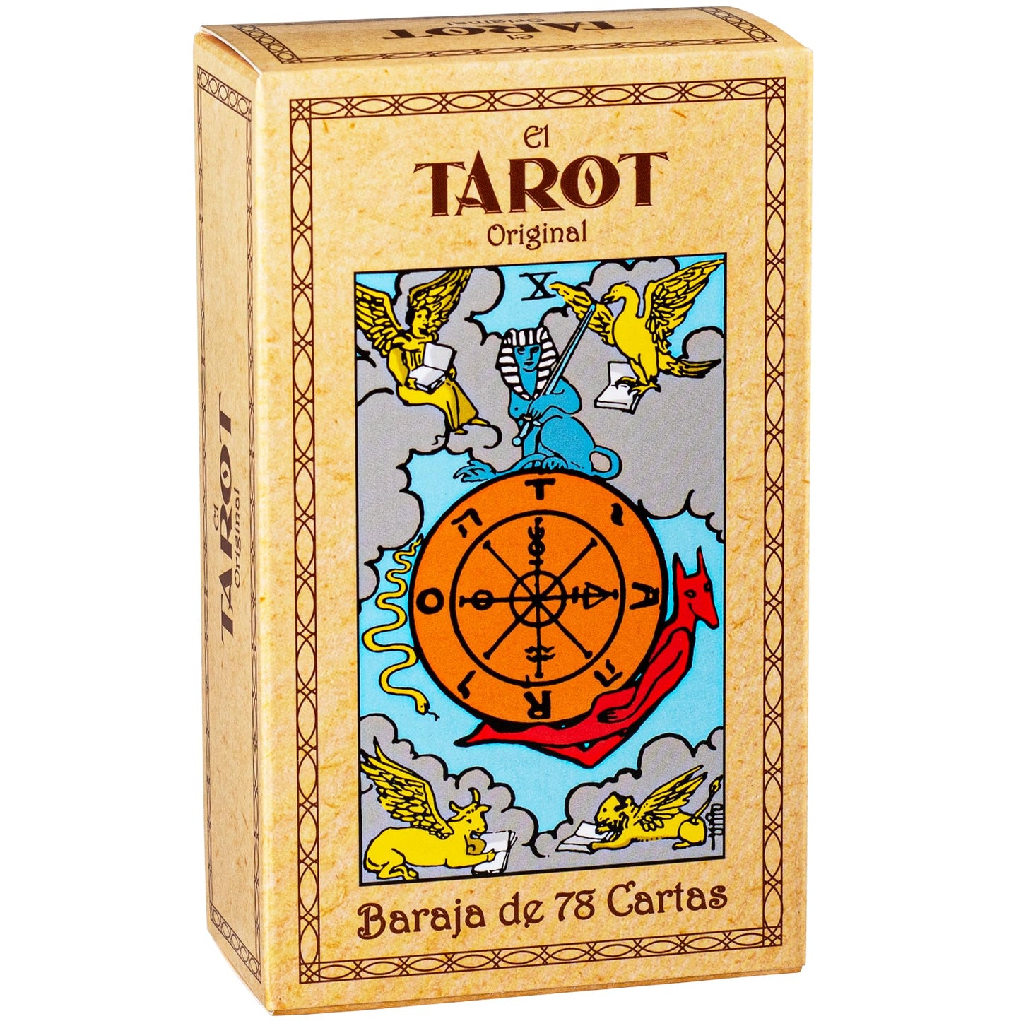 Da Brigh The Original Tarot Deck – 78 Cards, Linen Finish, 86-Page Guide (Spanish Edition)