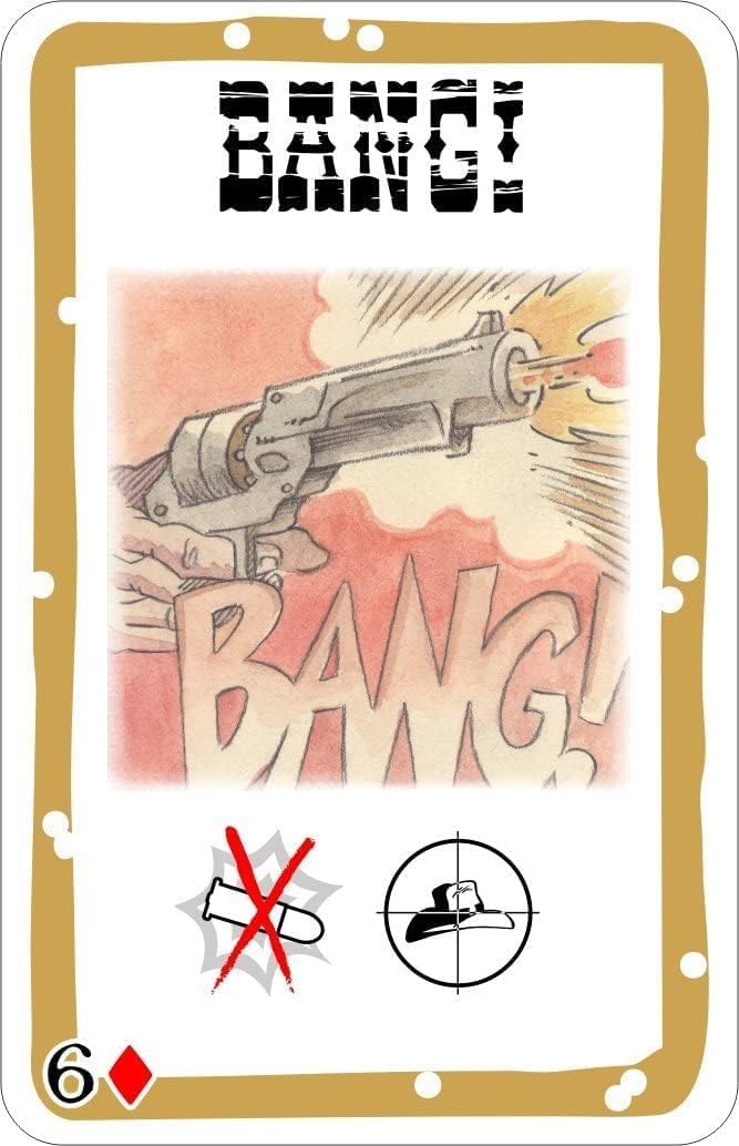Bang! The Wild West Card Game 4th Edition by DaVinci Games | Fast-Paced Western Bluff